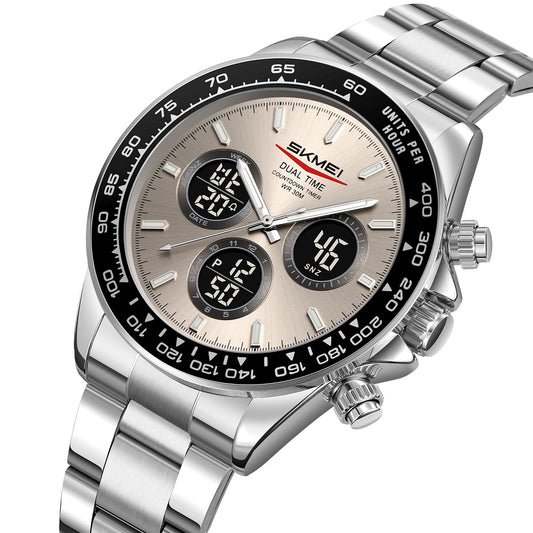 SKMEI 2505 | Electronic Quartz Dual Display Watch